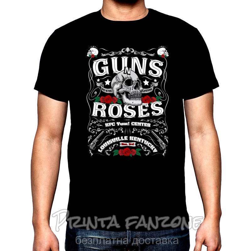 Тениски Guns and Roses, 3, мъжка тениска, 100% памук, S до 5XL